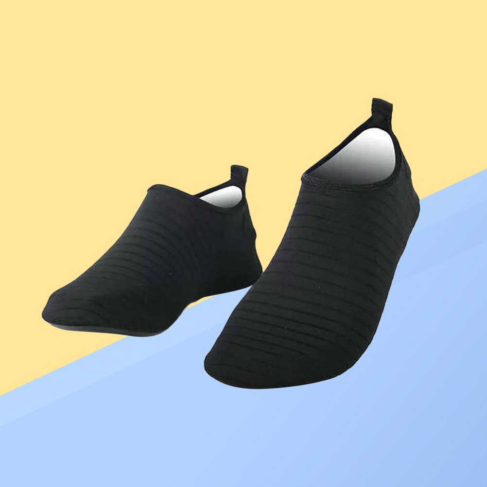 Pilates Yoga Room - 1Pair Non-Slip Yoga Socks Silicone Grip