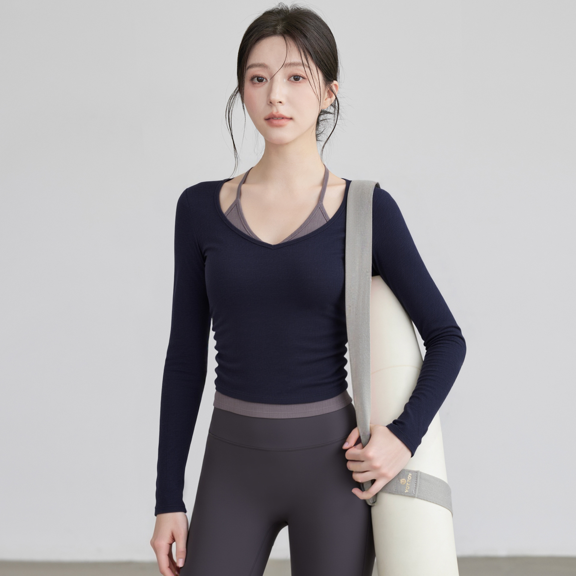 Pilates V Yoga - New Arrival Women Long Sleeve Fake