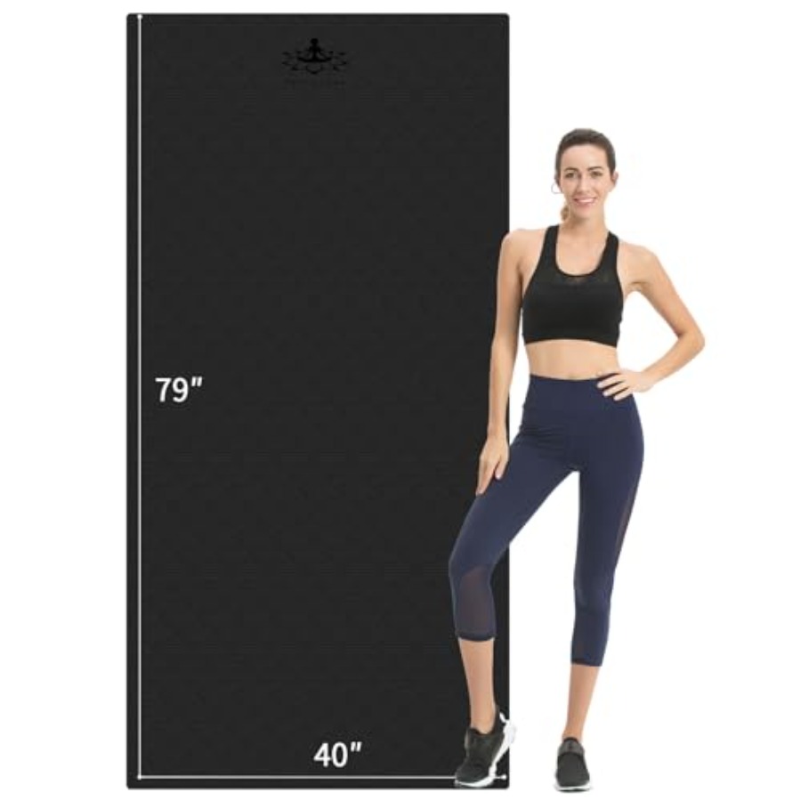 Pilates Yoga Mat Thickness - Extra Long TPE Yoga Mat 79