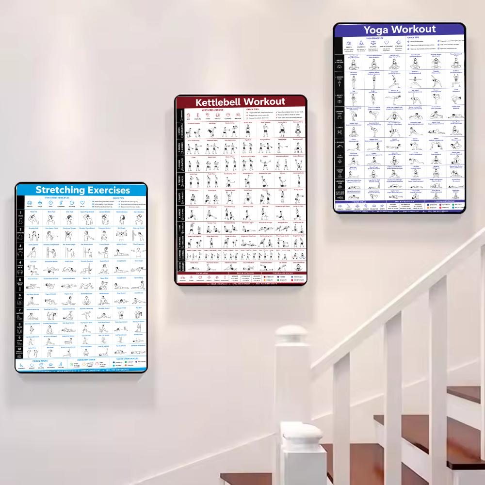 Yoga Pilates Training Chart Pa - Pilates Yoga Room 리뷰 및 가격