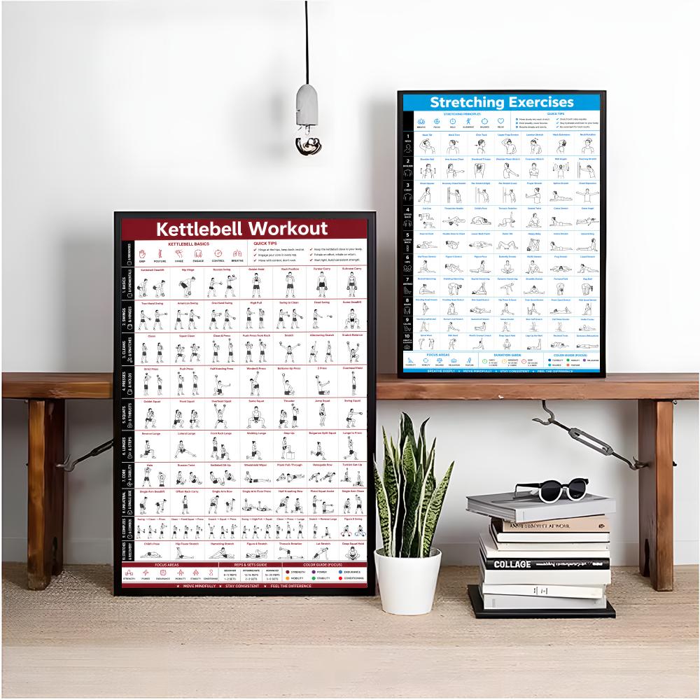 Yoga Pilates Training Chart Pa - Pilates Yoga Room 리뷰 및 가격