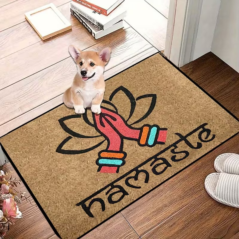 Mindful Namaste Yoga Mat, Lotu - Pilates Yoga Room 리뷰 및 가격