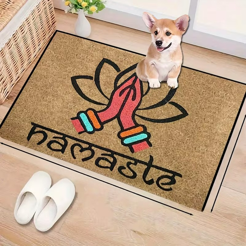 Mindful Namaste Yoga Mat, Lotu - Pilates Yoga Room 리뷰 및 가격