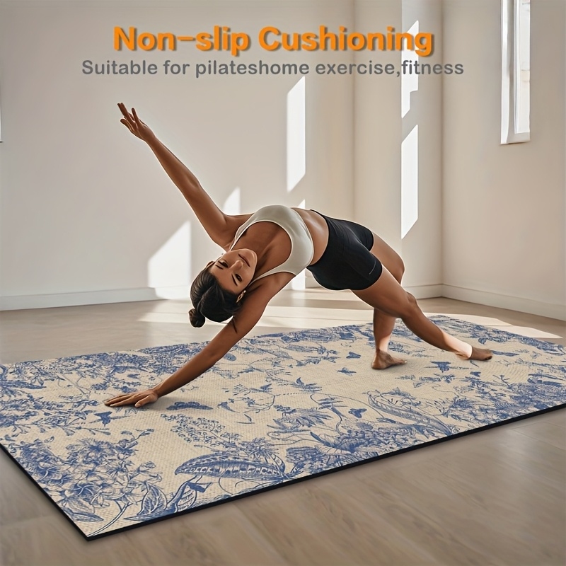 VIKAMA Vintage Blue Pattern Yo - Pilates Yoga Room 리뷰 및 가격
