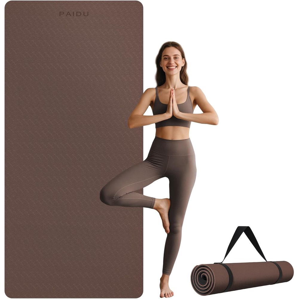 Extra Wide 76 x 33 Thick Yoga  - Pilates Yoga Mat Thickness 리뷰 및 가격