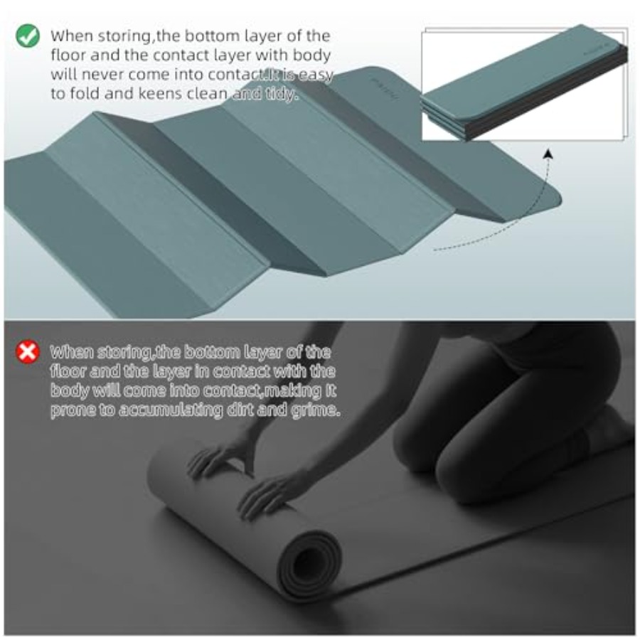 Foldable Yoga Mat thick- 2/5