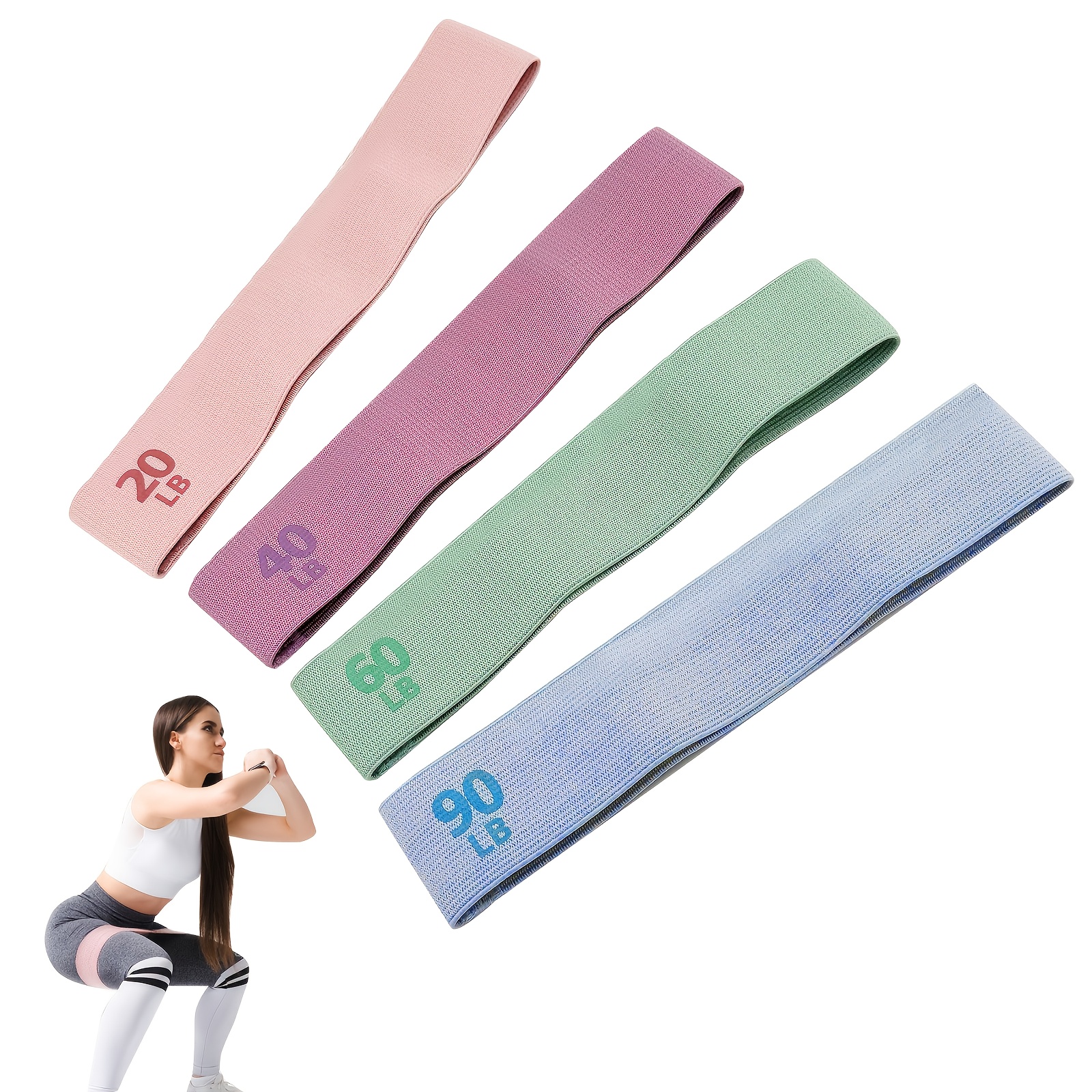 1Pc/4Pcs Fitness Resistance Ba - Pilates Yoga Room 리뷰 및 가격