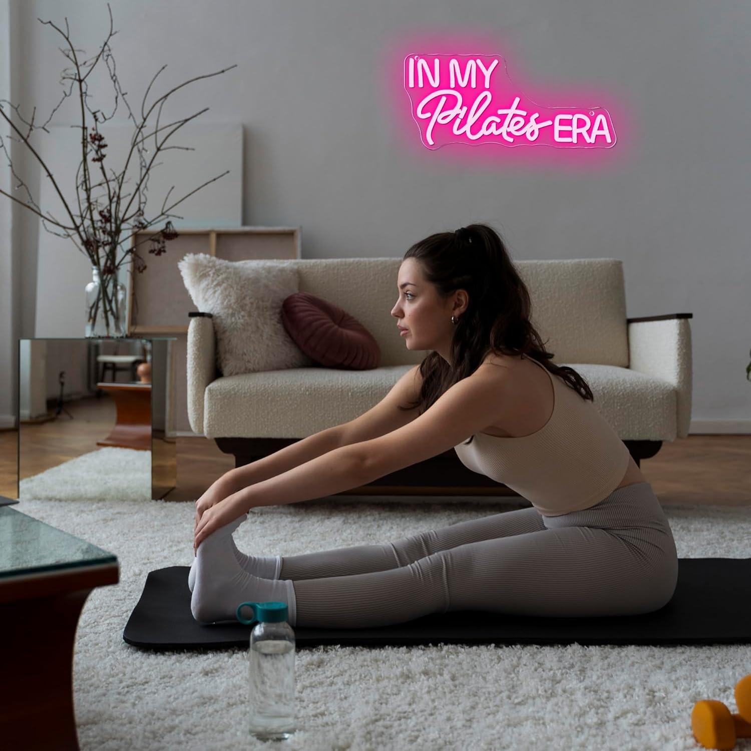 In My Pilates Era Neon Sign Di - Pilates Yoga Room 리뷰 및 가격