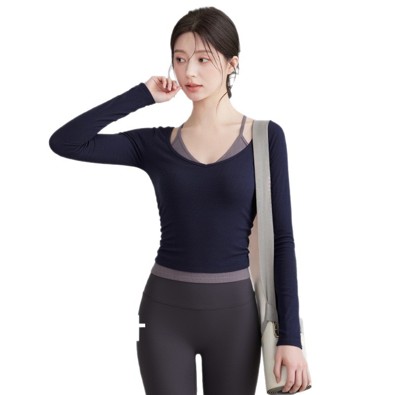 New Arrival Women Long Sleeve  - Pilates V Yoga 리뷰 및 가격