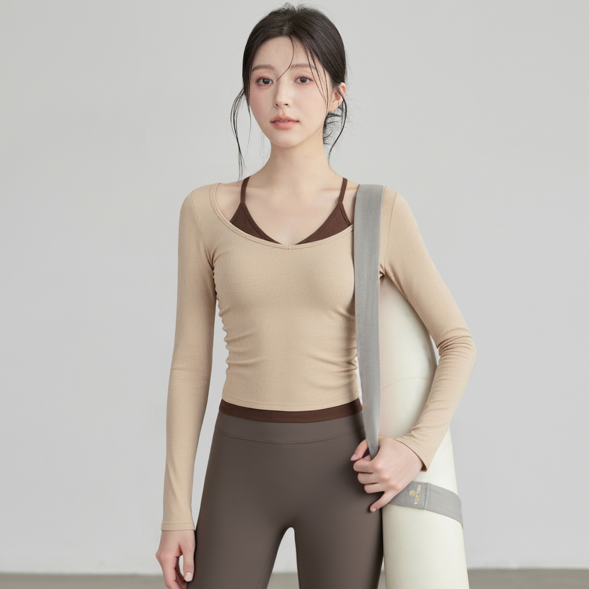 New Arrival Women Long Sleeve  - Pilates V Yoga 리뷰 및 가격
