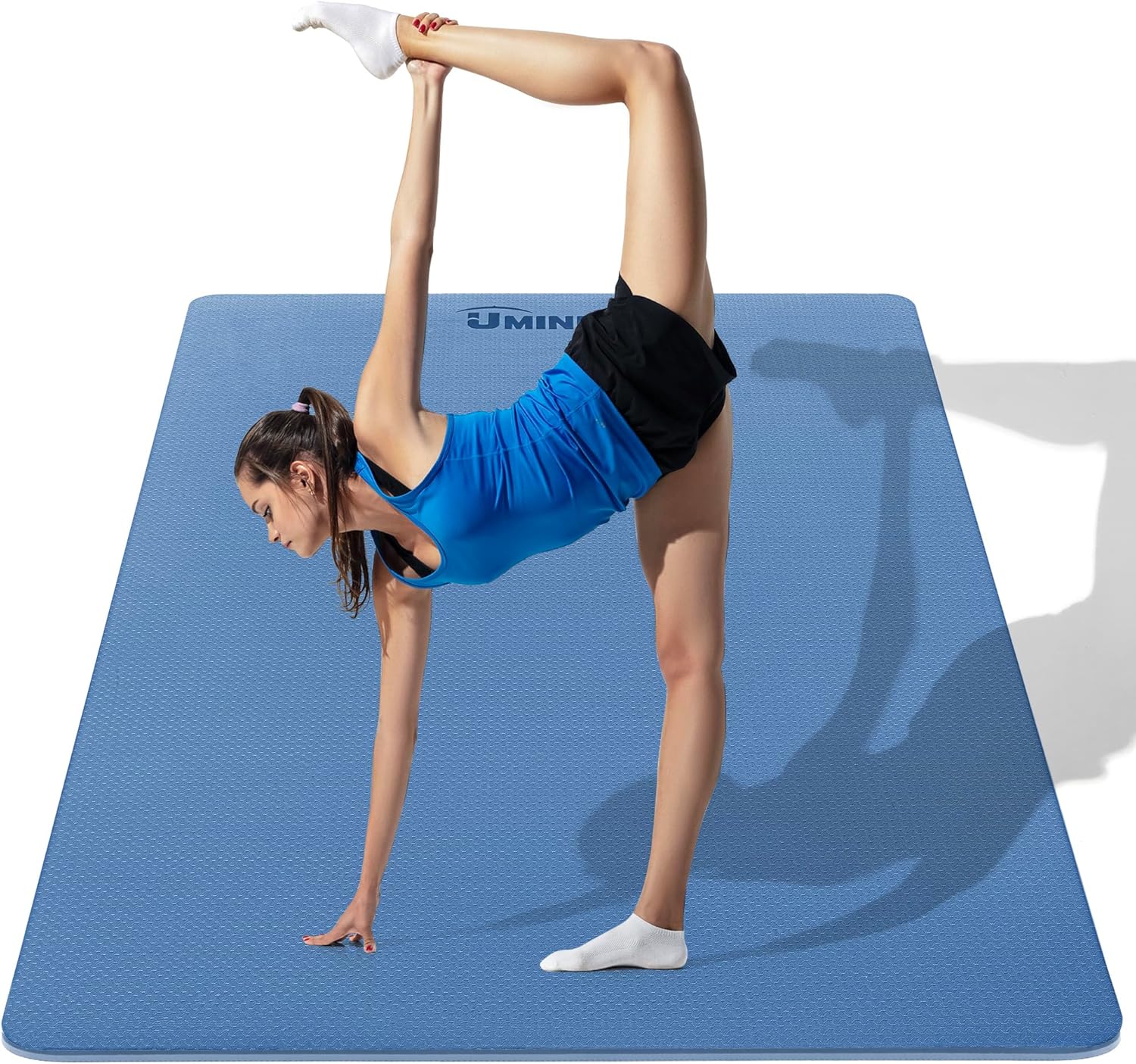 Large Yoga Mat 1/4 & 2/5 Inch  - Pilates Yoga Mat Thickness 리뷰 및 가격