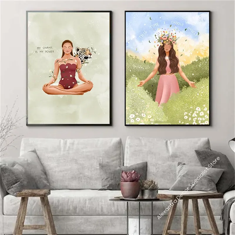 Boho Pilates Exercise Woman Yo - Pilates Yoga Room 리뷰 및 가격