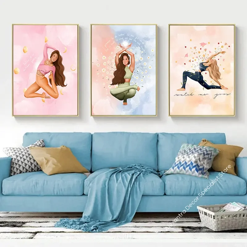Boho Pilates Exercise Woman Yo - Pilates Yoga Room 리뷰 및 가격