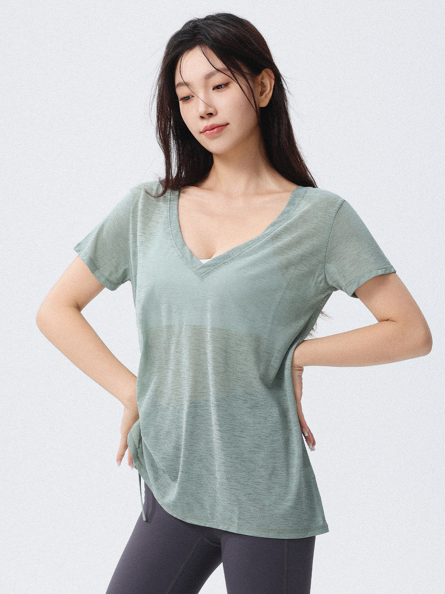 Loose Lightweight Short Sleeve - Pilates V Yoga 리뷰 및 가격