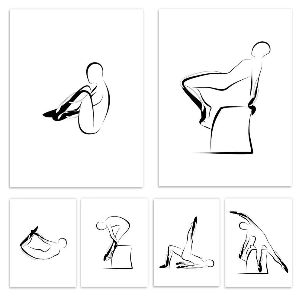 Pilates posters, Pilates push- - Pilates Yoga Room 리뷰 및 가격