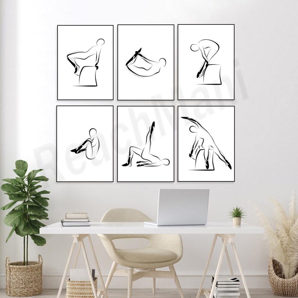 Pilates posters, Pilates push- - Pilates Yoga Room 리뷰 및 가격