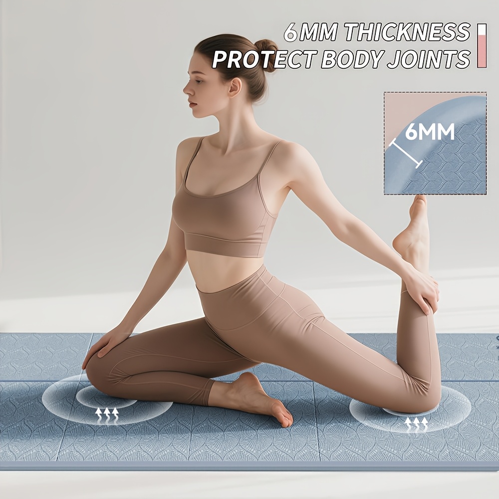 Non-Slip Extra Thick Foldable  - Pilates Yoga Mat Thickness 리뷰 및 가격