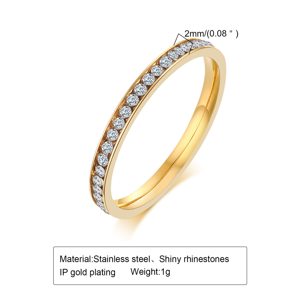 2mm Iced Out Cubic Zirconia Ri - Pilates Ring Magic 리뷰 및 가격