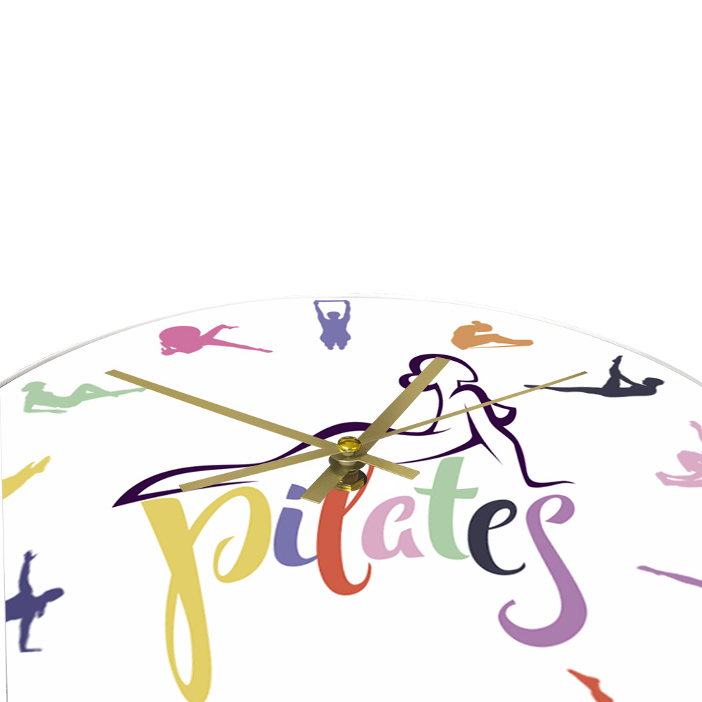 Pilates Pose Colorful Print Wa - Pilates Yoga Room 리뷰 및 가격