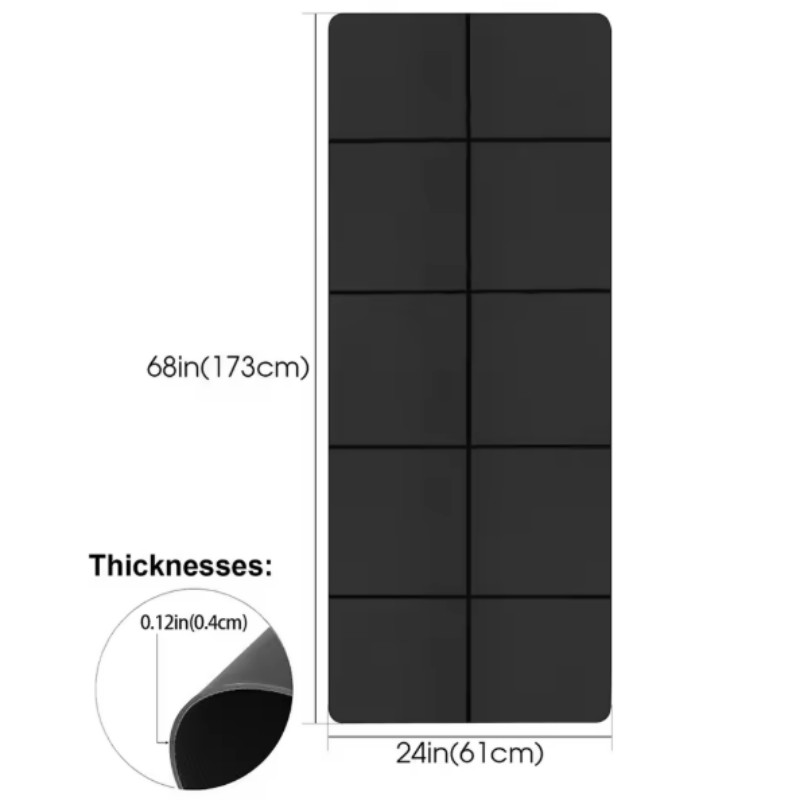 Yoga Mat Anti-skid Sports Fitn - Pilates Yoga Mat Thickness 리뷰 및 가격