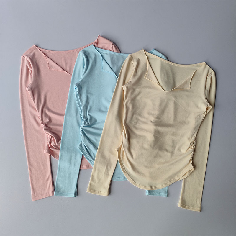 Women's Modal V-Neck Yoga Top  - Pilates V Yoga 리뷰 및 가격