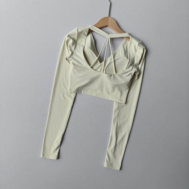 Gym Designed V-neck Long-sleev - Pilates V Yoga 리뷰 및 가격