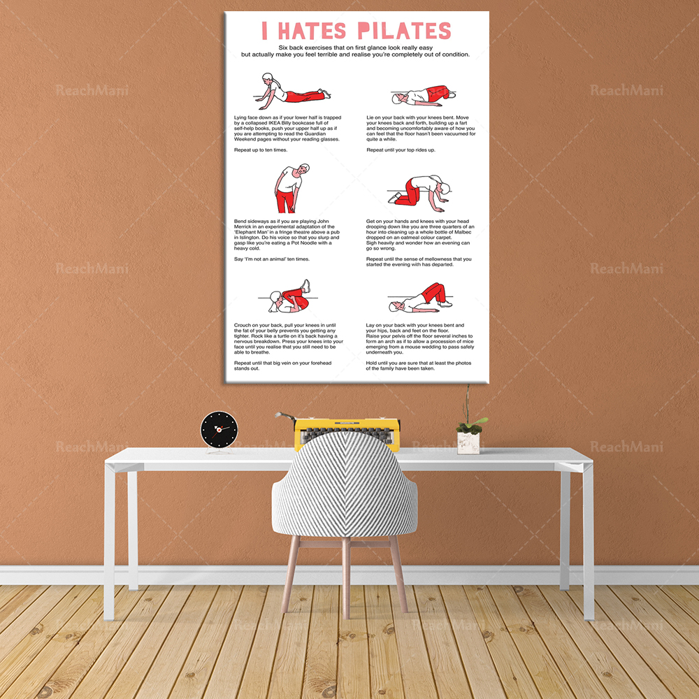 Je déteste PILATES Serviette à - Pilates Yoga Room 리뷰 및 가격