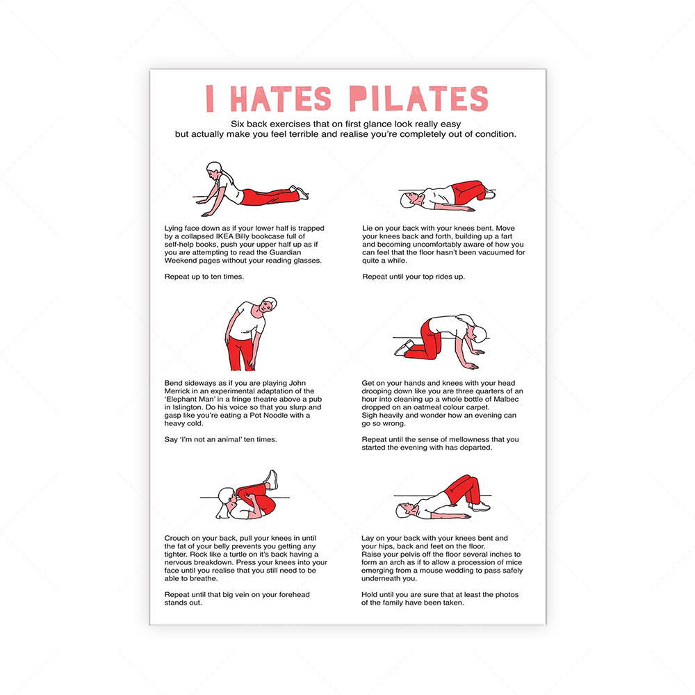 Je déteste PILATES Serviette à - Pilates Yoga Room 리뷰 및 가격
