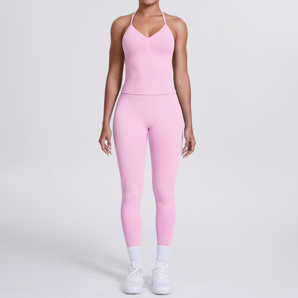 Women's Seamless Knitted Yoga  - Pilates V Yoga 리뷰 및 가격