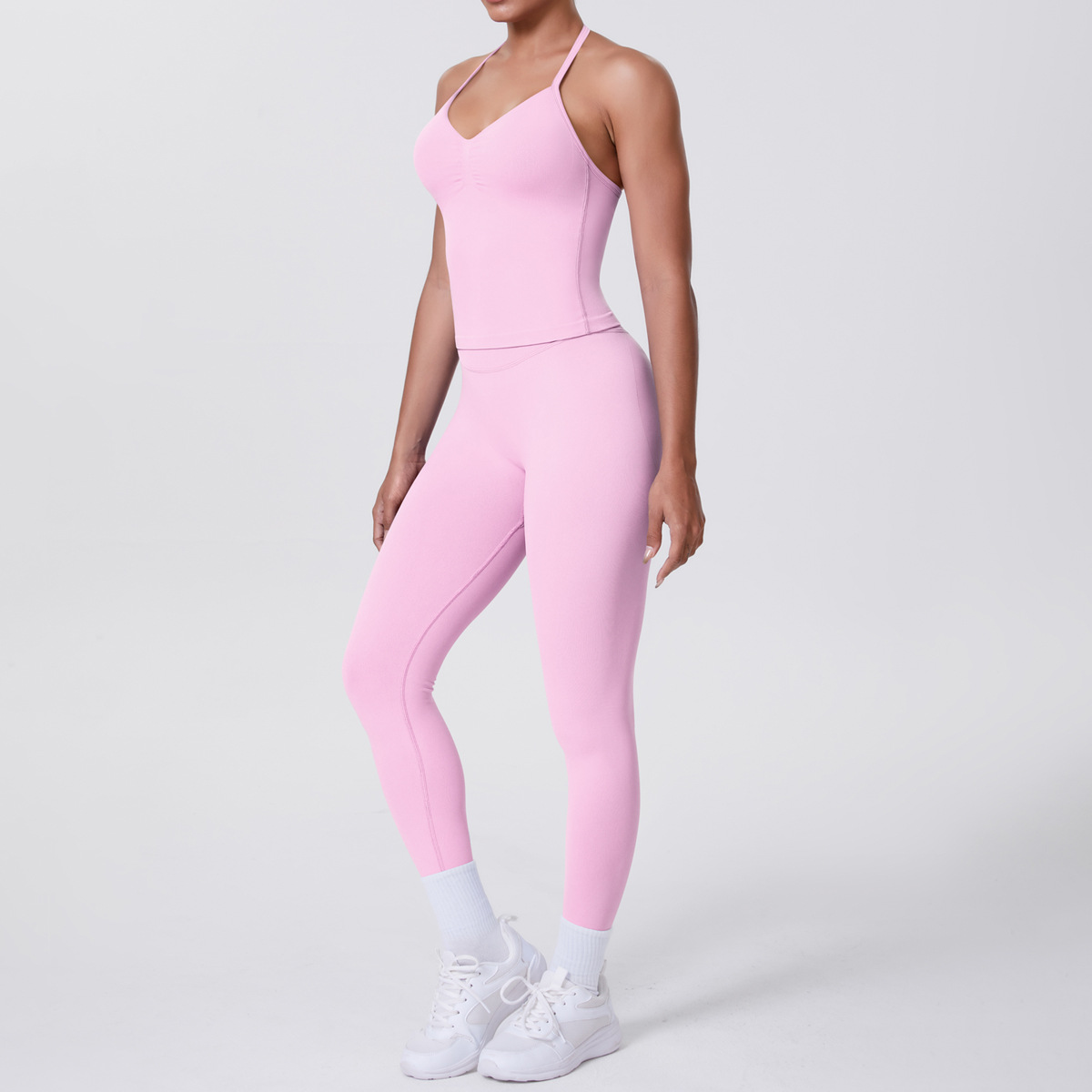 Women's Seamless Knitted Yoga  - Pilates V Yoga 리뷰 및 가격