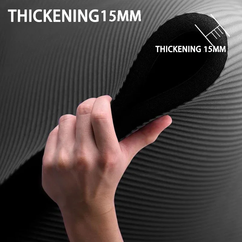Non-slip Extra Thick 15mm Yoga - Pilates Yoga Mat Thickness 리뷰 및 가격