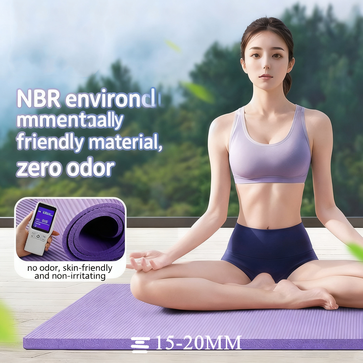 15MM-20MM Thick Yoga Mats Anti - Pilates Yoga Mat Thickness 리뷰 및 가격