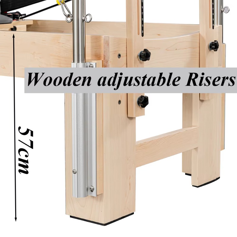 Factory  Wood Pilates Reformer - Pilates And Yoga Combined 리뷰 및 가격