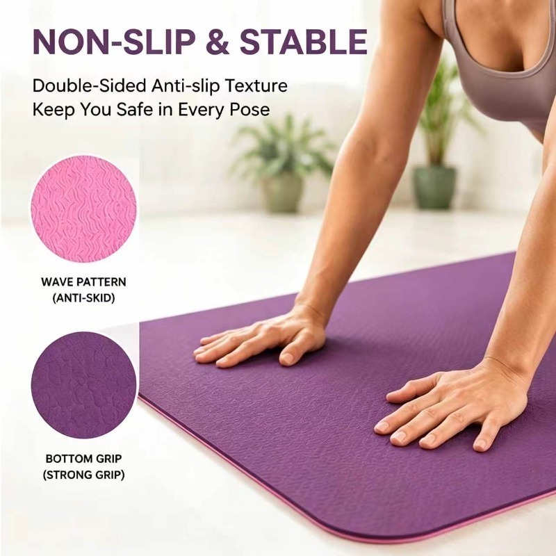 Yoga Mats Anti-slip Sport Fitn - Pilates Yoga Mat Thickness 리뷰 및 가격