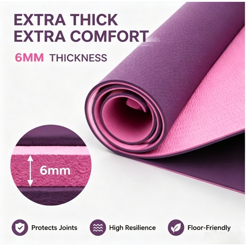 Yoga Mats Anti-slip Sport Fitn - Pilates Yoga Mat Thickness 리뷰 및 가격